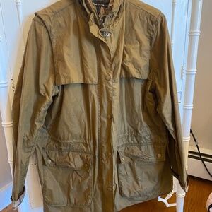 Barbour Hooded Waxed Jacket